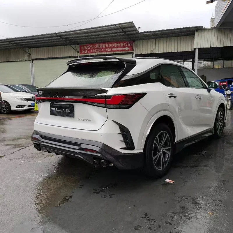 Carbon Fiber Rear Trunk Boot Wing Rear Lip Spoiler For Lexus RX200t RX300 RX450h RX 2023 2024 Car Styling