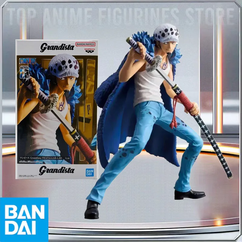 

BANDAI Genuine One Piece Original Banpresto Grandista Trafalgar Law Action Anime Figure Model Toy Gift Collectible Model