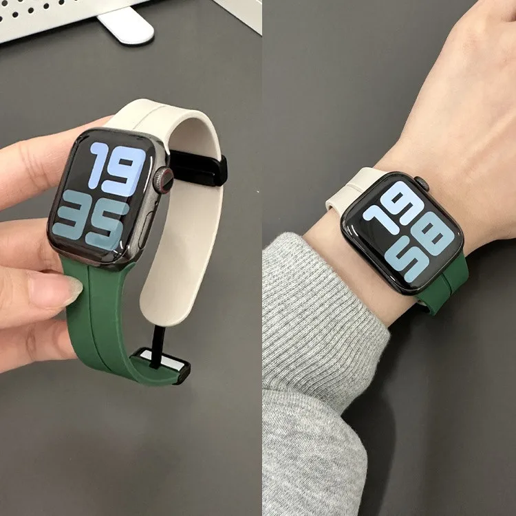 

Магнитный ремешок Pop для Apple Watch Ultra Band 49 мм 45 мм Силиконовый браслет IWatch Series 7 8 Se 6 5 3 44 мм 45 мм 40 мм 41 мм 42 мм 3