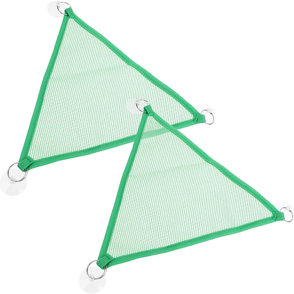 

2pcs Reptile Hammock Funny Hanging Bed Canvas Snacks Leopard Print Lizard Snake Sleeping breathable mesh durable pet toy easy