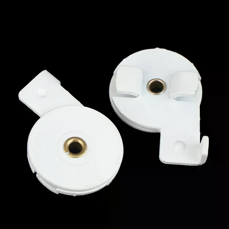 5/10Pcs Motorized Sliding Curtain Rail Swivel Ceiling Bracket Electric Fixing Mount For Trietex Curtain Track Accessories