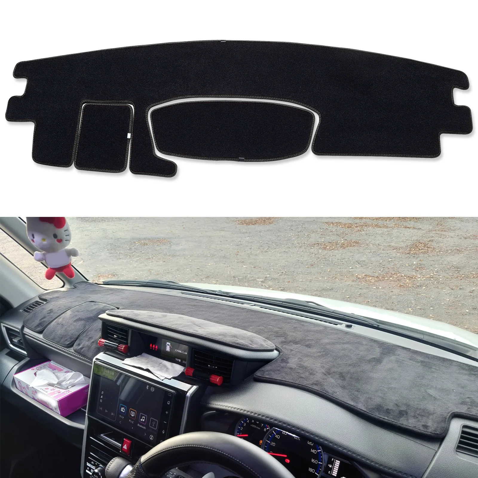 for Toyota TANK ROOMY 2016 - 2023 Dashboard Cover Pad M900A/M910A Dash Mat Dashmat Car Accessories Carpet