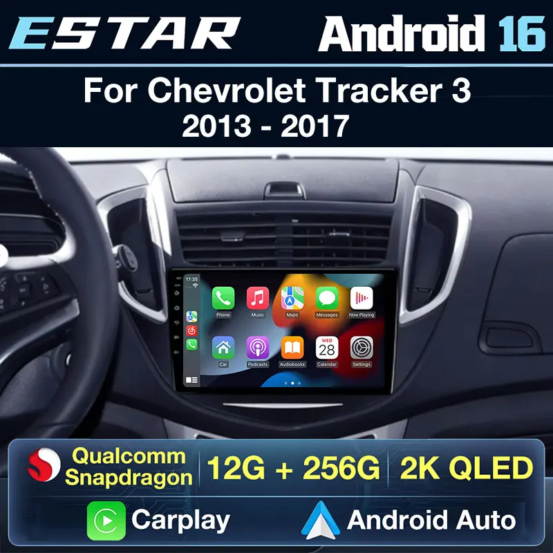 

For Chevrolet Tracker 3 TRAX 2013 2014 2015 Android Auto Multimedia Car Player Radio GPS Video Navigation Carplay Screen No 2din