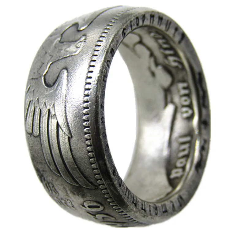 

Germany Silver Coin Ring 5 MARK Copper-nickel Alloy Coin Ring Handmade In Sizes 7-12