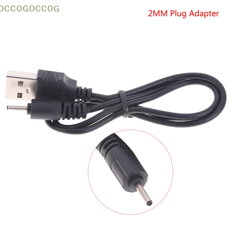 2.0mm USB Charger Cable Cord For Nokia CA-100C Small Pin Phone Plug Adapter