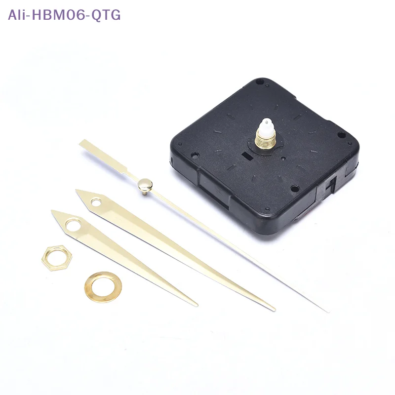[Novo] Oferta imperdível: Kit de 1 conjunto de ponteiros e mecanismo de relógio de quartzo para reparo de relógios de parede e DIY