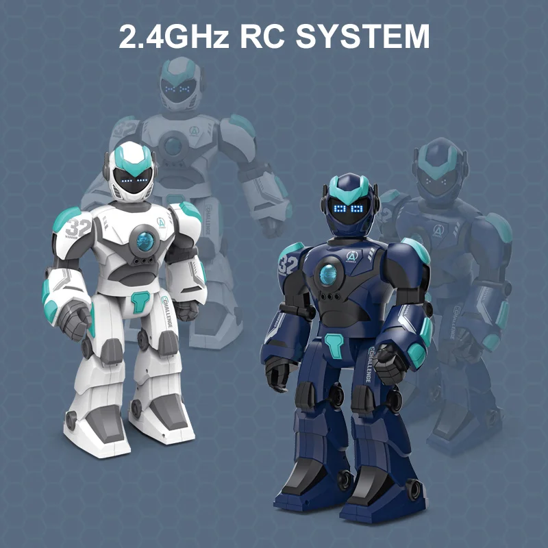 لعبة روبوت للتحكم عن بعد، لعبة روبوت ذكية للتحكم عن بعد الصوتي للأطفال، مناسبة للأولاد والز