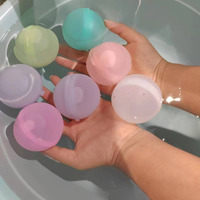 Mixed Color Water Explosion Ball, Water Injection, for Summer Beach Pool Water Fight, Party Game Props, Festival Gifts