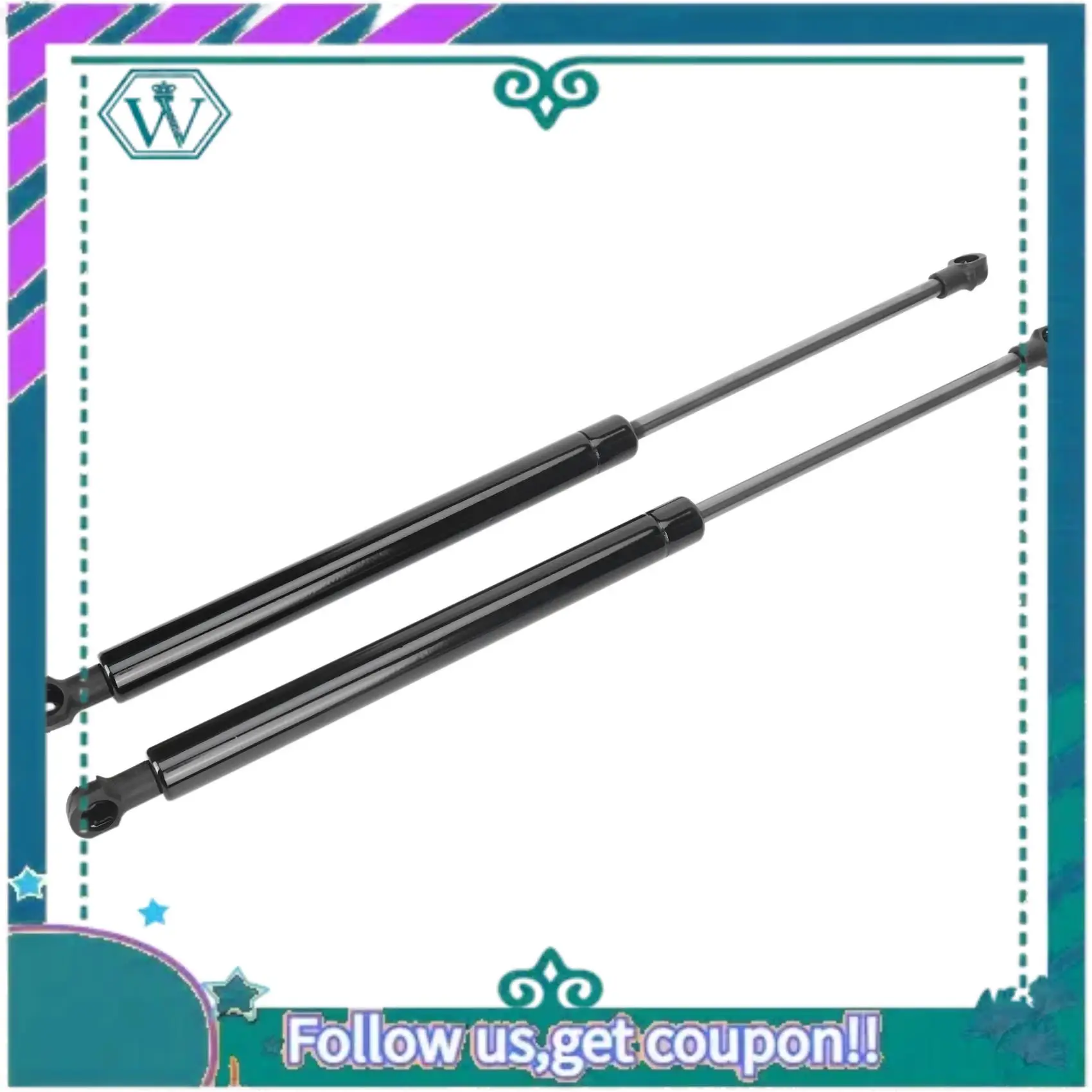 

AA92-2X Universal 400Mm 300N Car Front Cover Bonnet Hood Rear Trunk Tailgate Boot Shock Lift Strut Support Bar Gas Spring