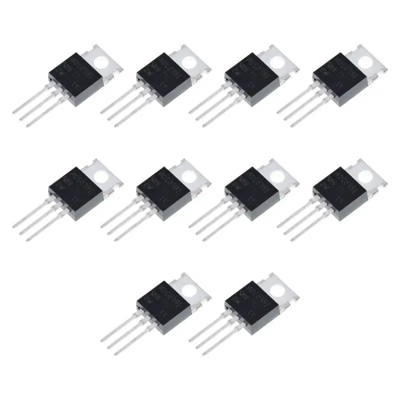 

R9UF 10 шт. 33 А 100 В IRF540N MOSFET-транзисторы N-канальные силовые транзисторы для усилителей мощности, устойчивые к высокому