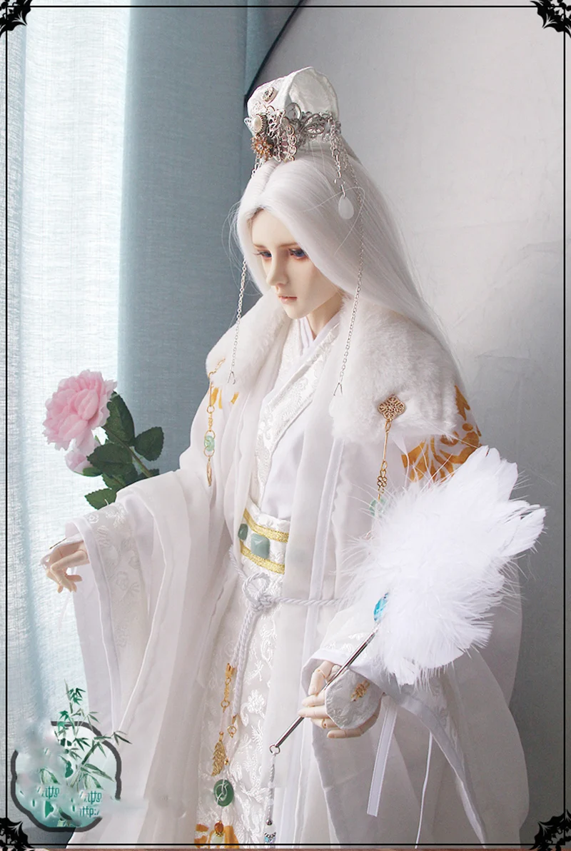 1/3 Scale BJD Clothes Ancient Costume Hanfu Dress Samurai Outfit For BJD/SD SD13 POPO68 SSDF ID72 Strong Uncle Doll C1689