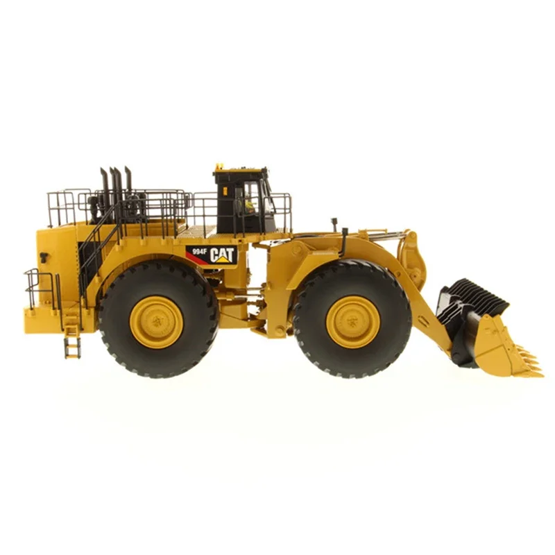 DM 85161 Diecast Alloy 1:50 Scale CAT 994F Forklift Bulldozer Loader Model Adult Toy Collection Static Display Gift Souvenir