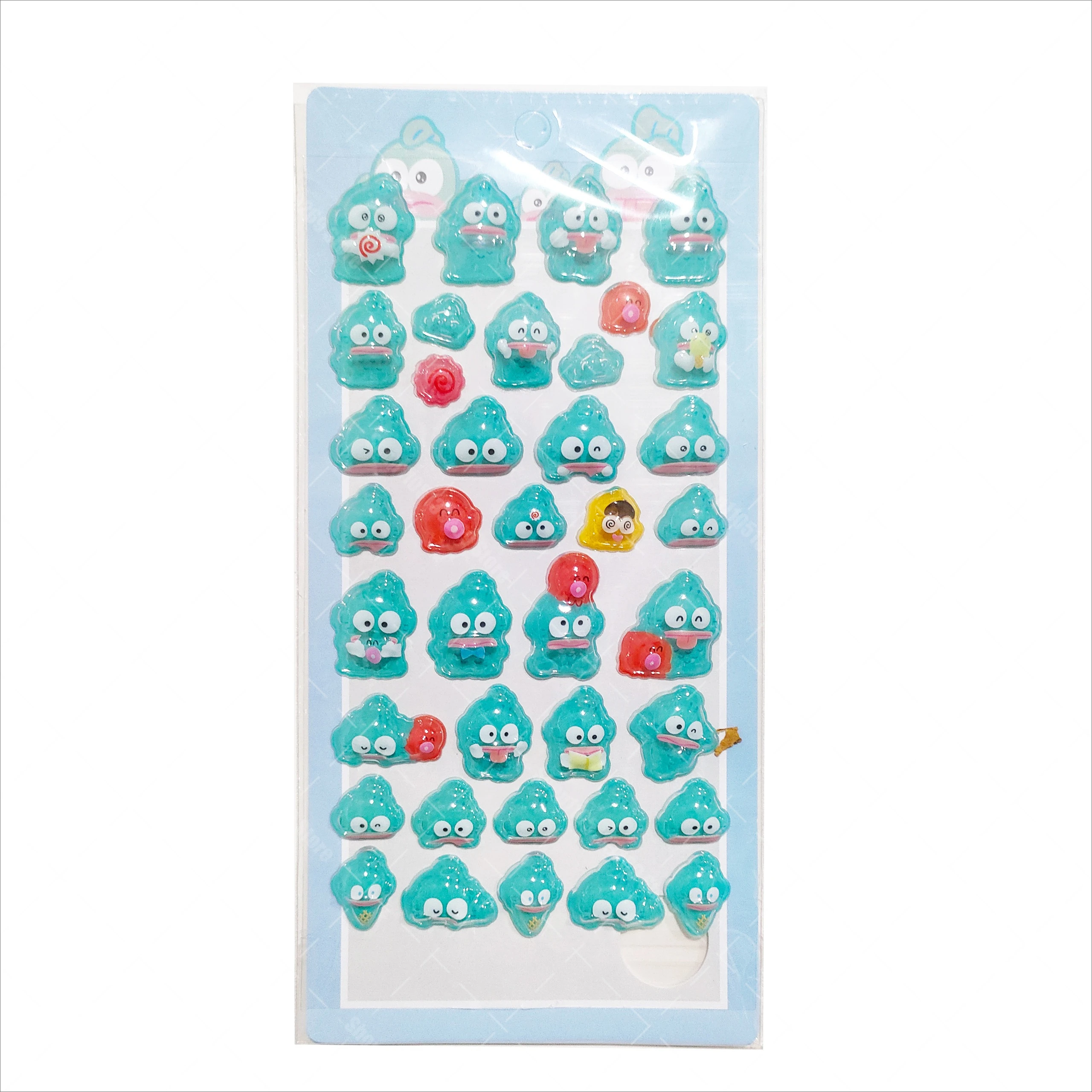 Kulomi 3D ملصقات الإغاثة جوفاء شفافة رائعة DIY الديكور هدية ديكور المنزل الكرتون الأطفال ملصقات لعبة الهدايا #4