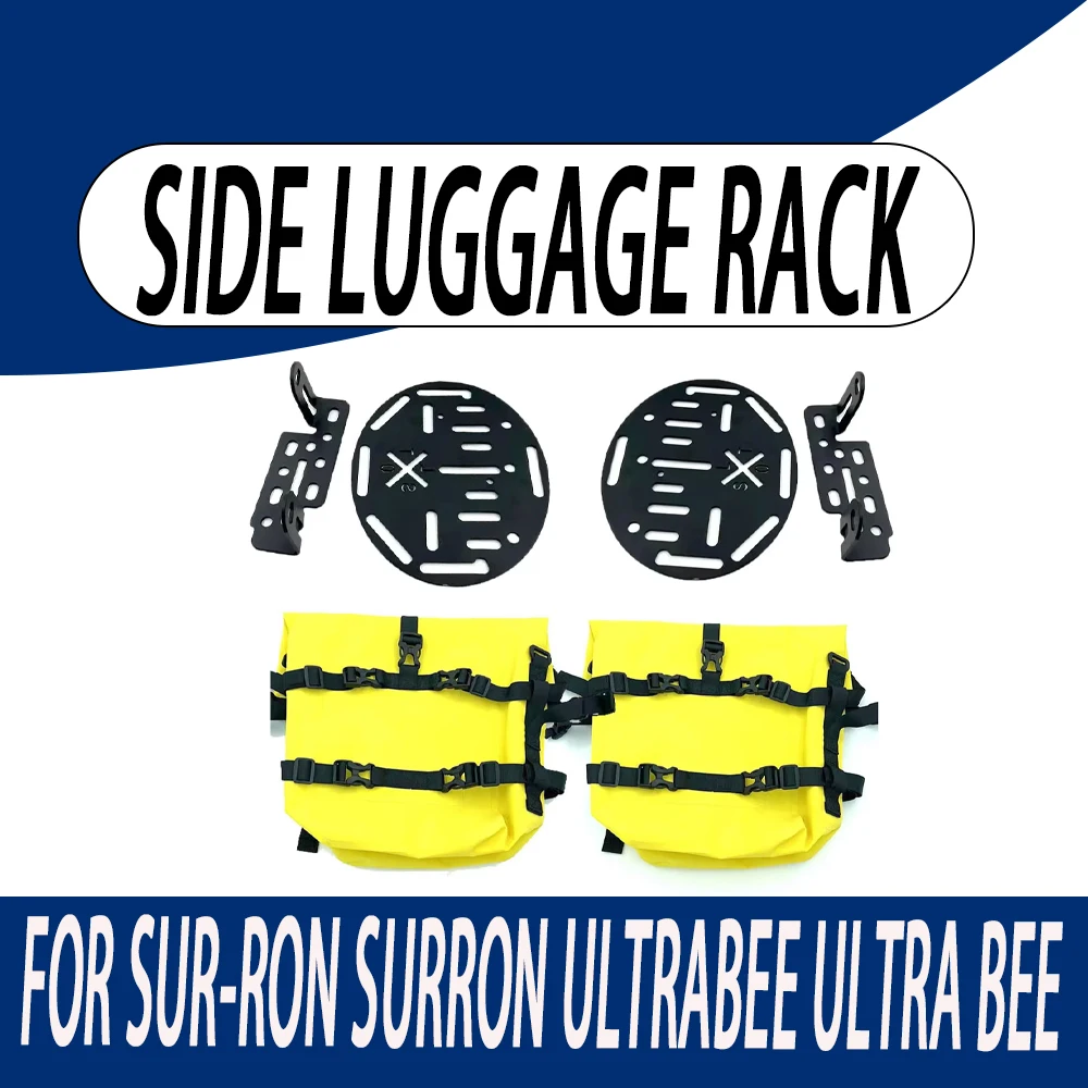 

For Sur-Ron Surron Ultrabee Ultra Bee Motorcycle Bracket Side Bag Luggage Rack Protection Rear Frame Customized