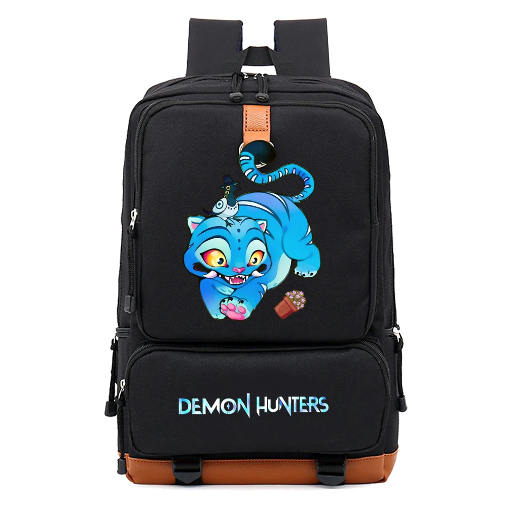 

Kpop Demon Hunter Cute Tiger Schoolbag Backpack Laptop Teens Student Book Bag Gift