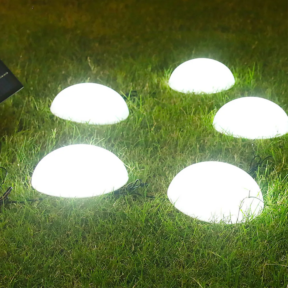 

Lawn Lamp Solar Lights for outside Landscape Lighting White Garden Decor Outdoor