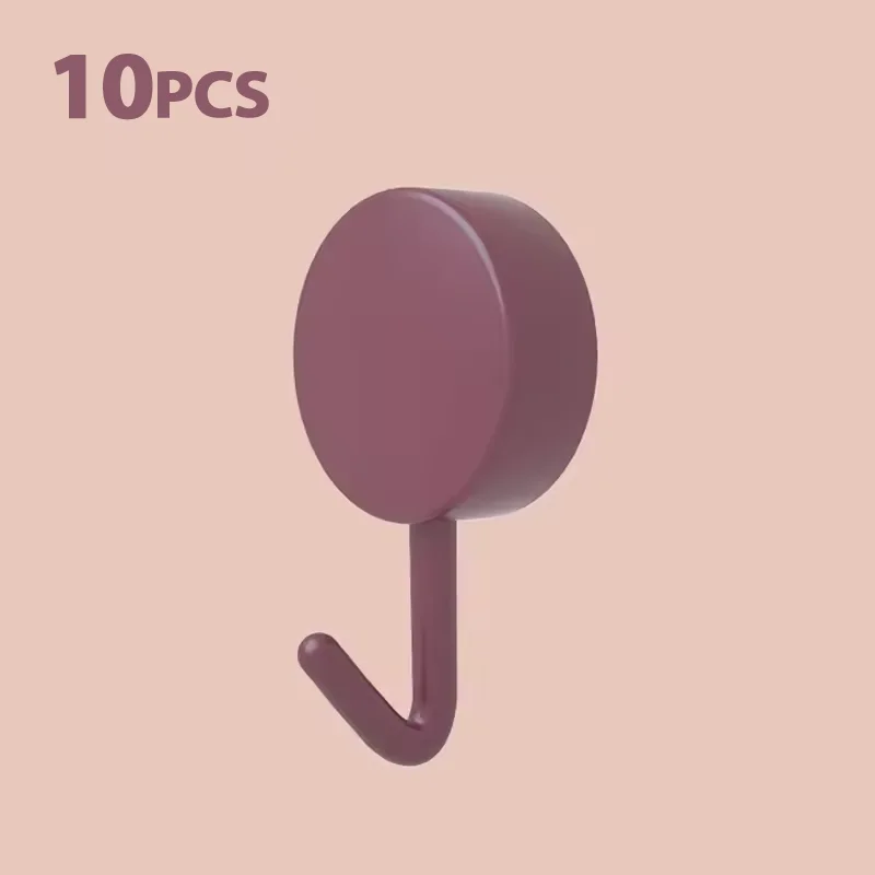 5/10PCS Selbstklebende Wand Haken Stark Ohne Bohren Kleidung Wc Badezimmer Tür Küche Handtuch Aufhänger Hause Tisch locker Haken