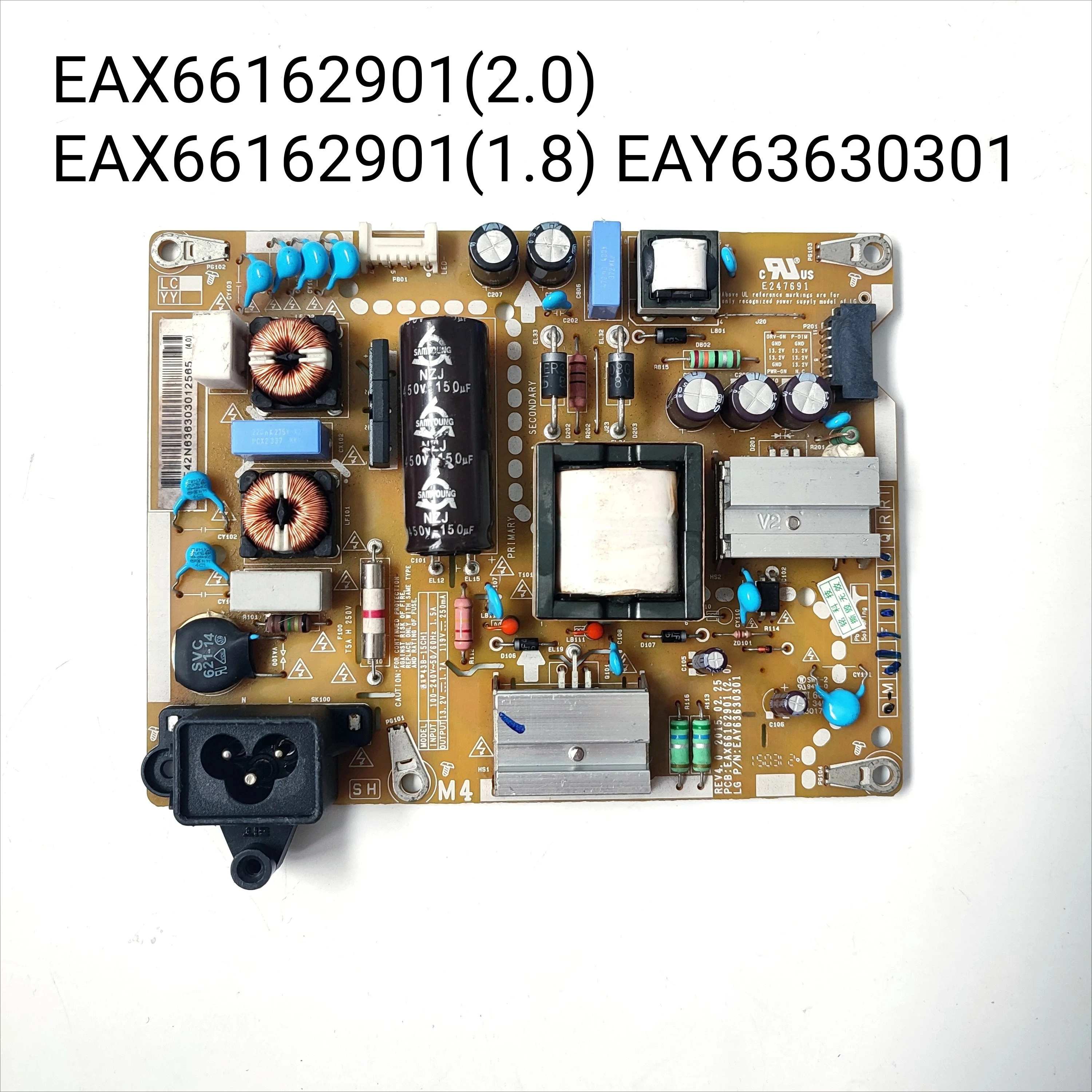 

Original EAX66162901(2.0) EAX66162901(1.8) EAY63630301 Power Supply/LED Board for 43LF5400-UB 43LF5400-CA P43B-15CH1 43 Inch TV