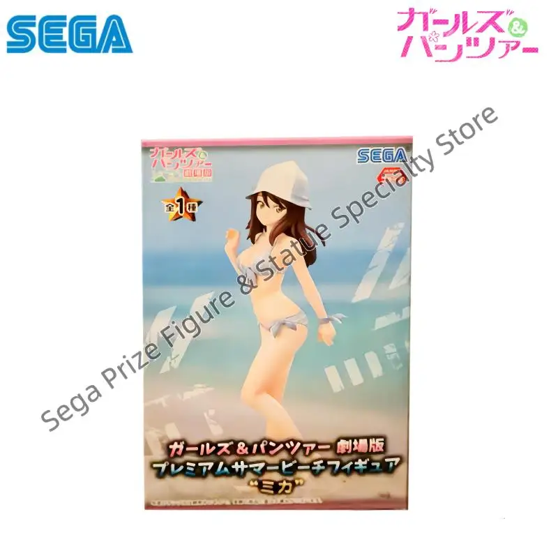 Sega In Stock Original Box Garage Kit Model Girls Und Panzer Mika Yukari Akiyama Anime Characters Original Action Figure Statue