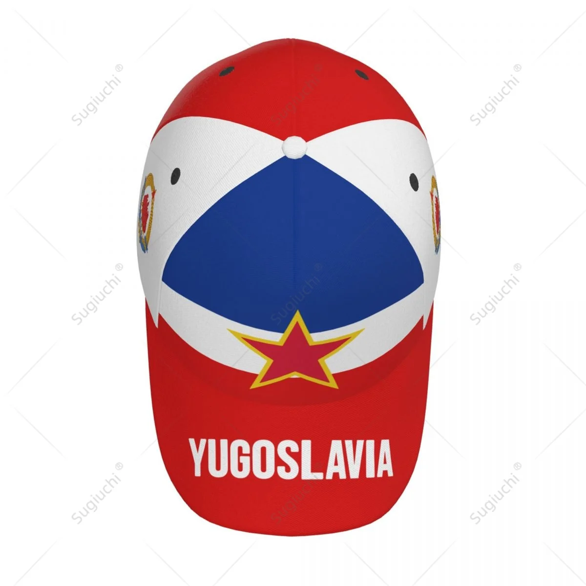 Unisex Yugoslavia Flag Adult Baseball Cap Patriotic Hat for Baseball Soccer Fans Men Women