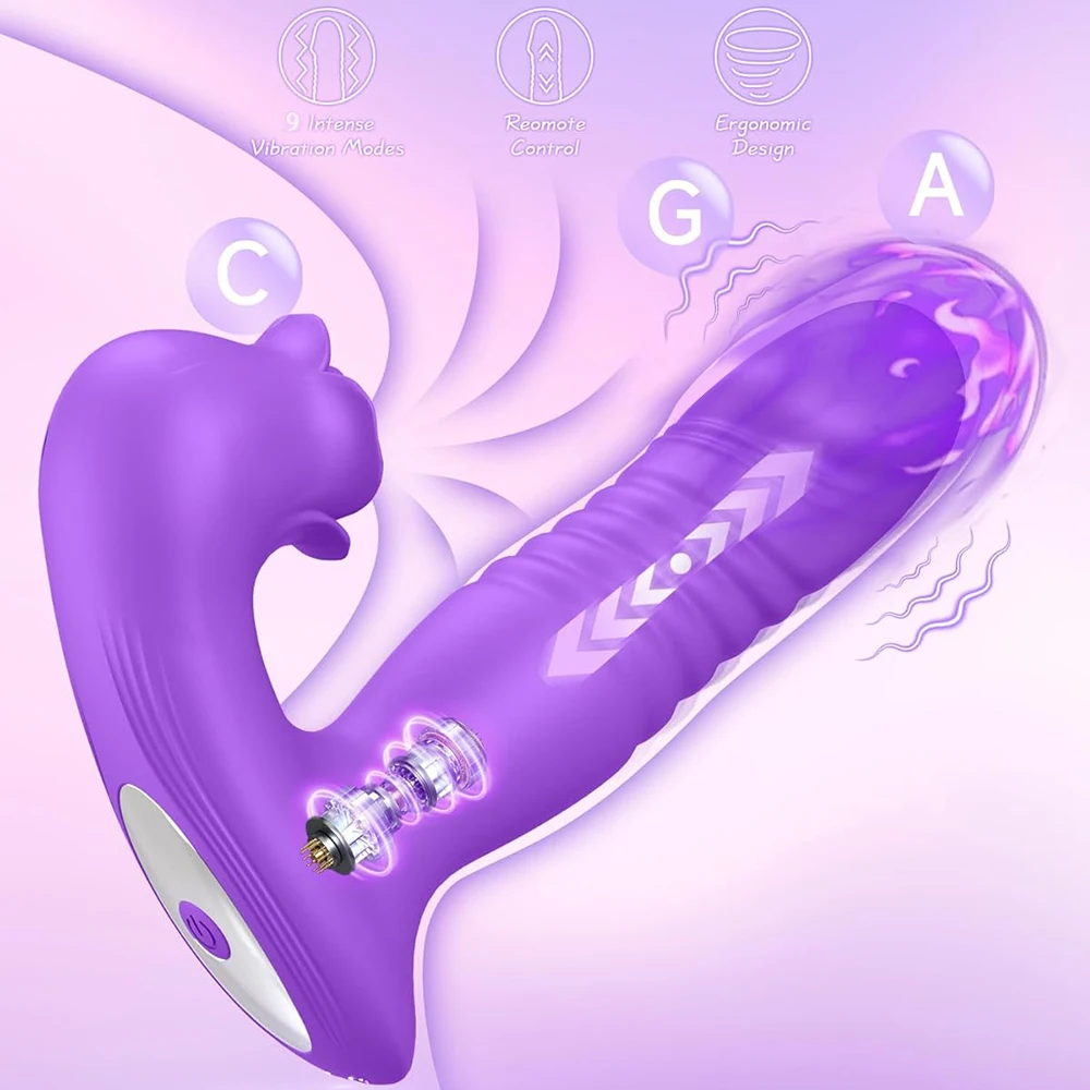 Telecomando Rosa Succhiare Vibratore App Telescopico Dildo Vibratori Donne Clitoride Stimolatore Vgaina G Spot Masturbazione Giocattolo Del Sesso