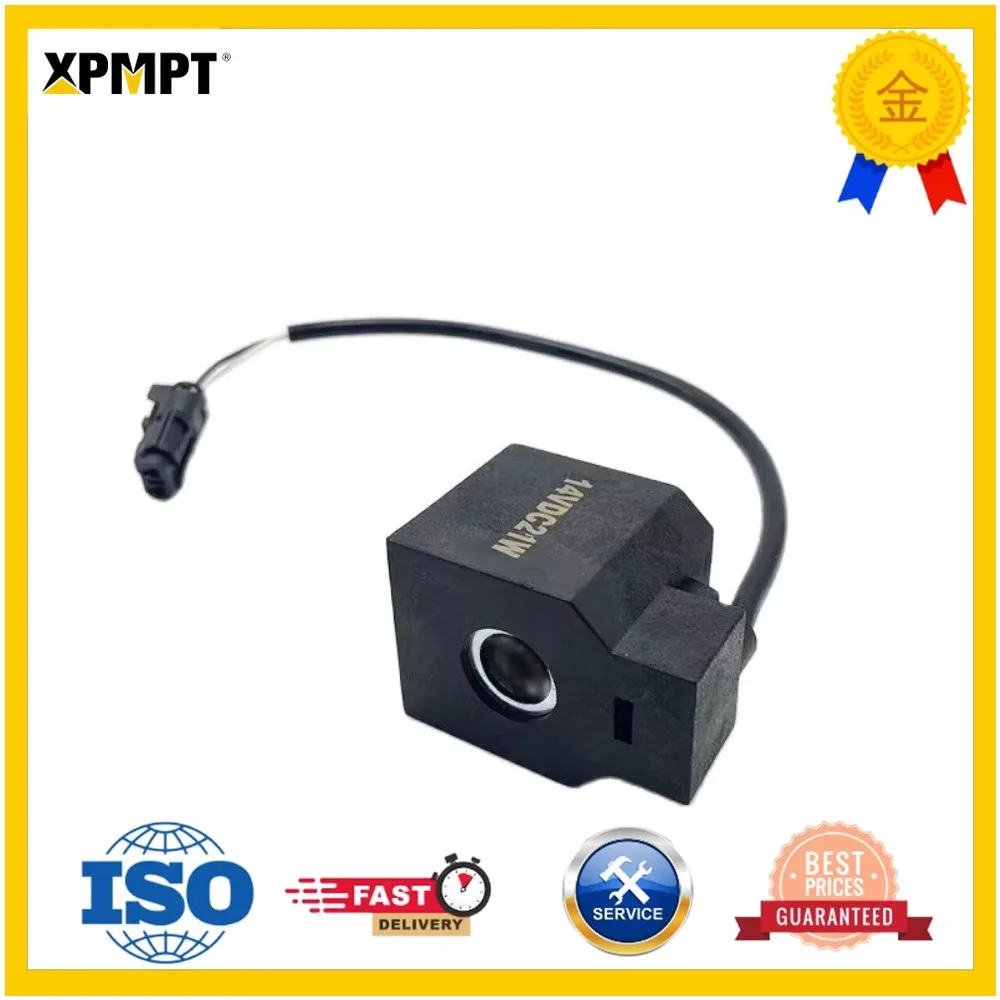 Excavator accessories R55 R210/220 -5 walking safety pilot solenoid valve coil parts