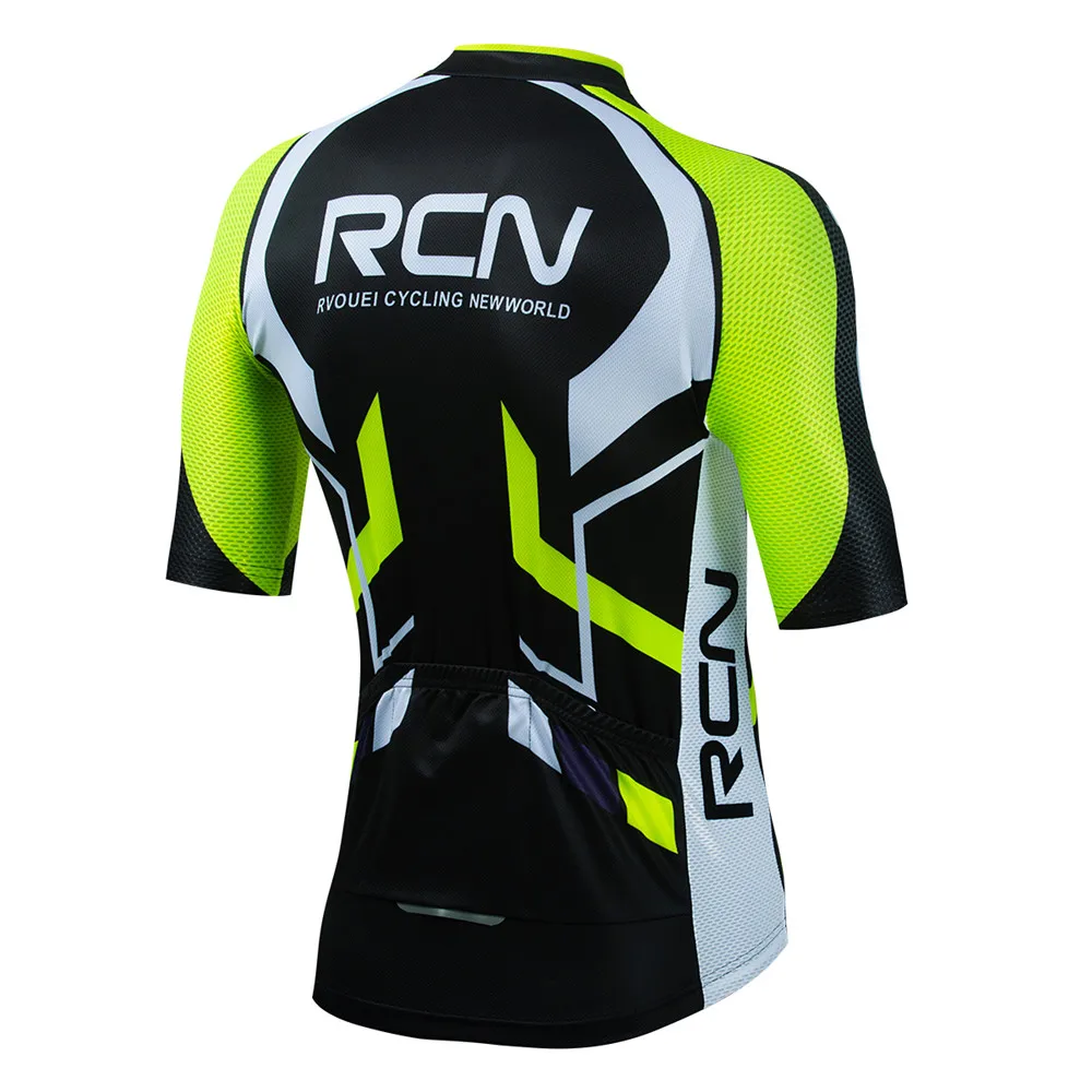 New Rcn Pro Summer Cycling Jersey Set MTB Bike Clothes Racing Bicycle Clothing Outdoor Quick-Drying Hombre Ropa Maillot Ciclismo