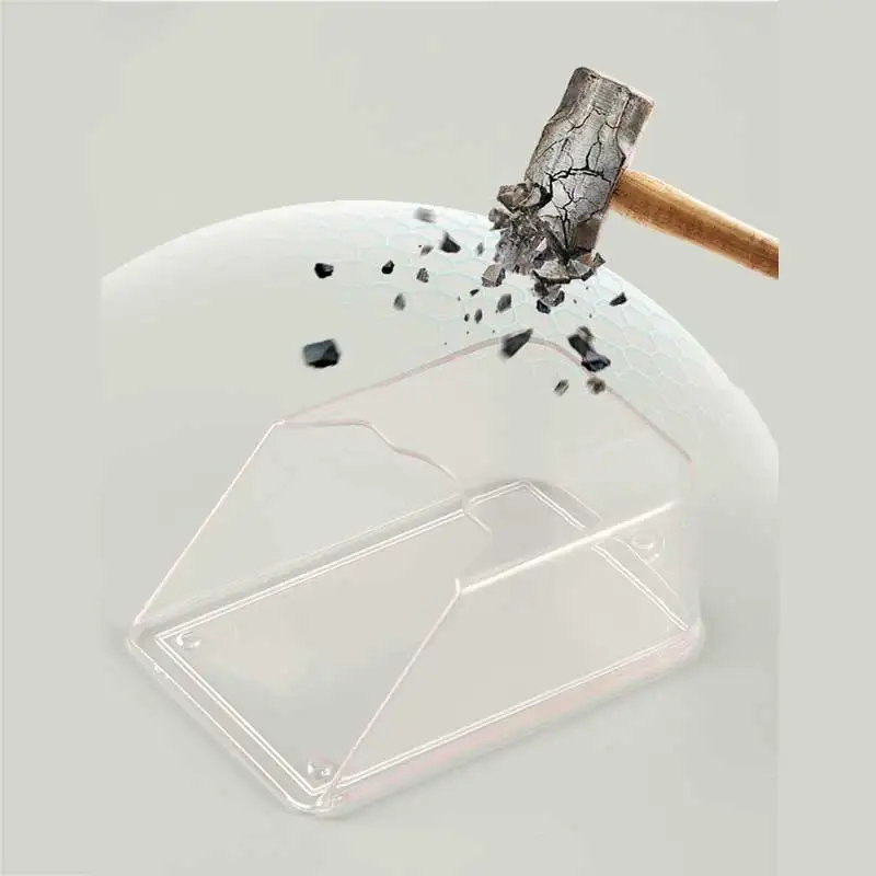 SIXWGH Universal Acrylic Transparent Doorbell Button Protective Box Waterproof for Outdoor Indoor Use-for House Apartment Hotel