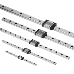 Sliding rail linear guide rail sliding block MGN7C/9C/12C/15C/7H/9H/12H/15HSlide bearing guide rail frame CNC kit 3D printer