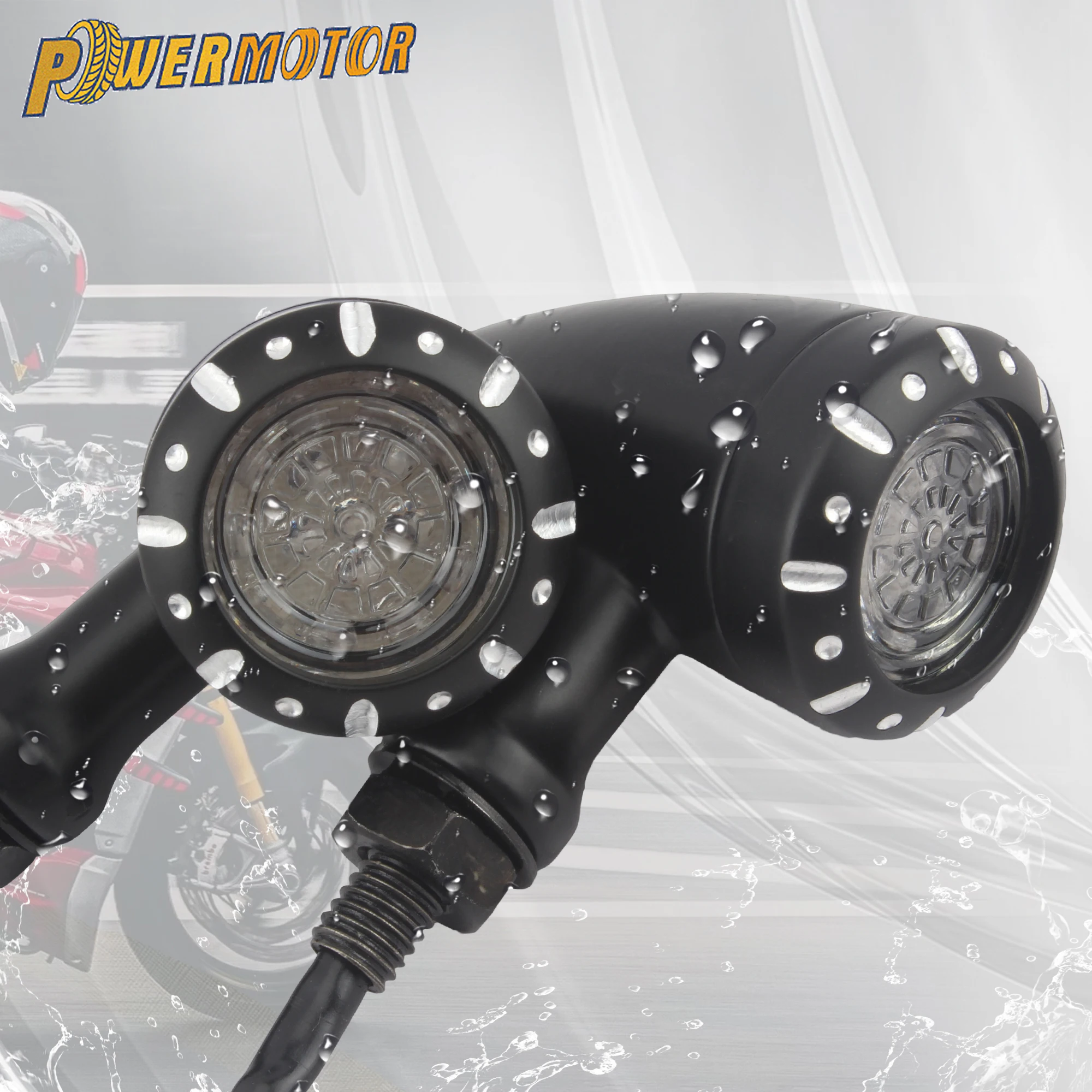 

Motorcycle LED Turn Signal Brake Tail Light For Harley Chopper Cruiser Bobber Cafe Racer Motorbike Bullet Taillight Accessories