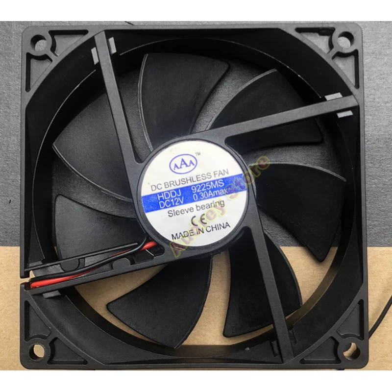 DC BRUSHLESS FAN 9225 9CM HAHD 9225MS DC12V 0.30A Inverter fan Original cooling fan air blower