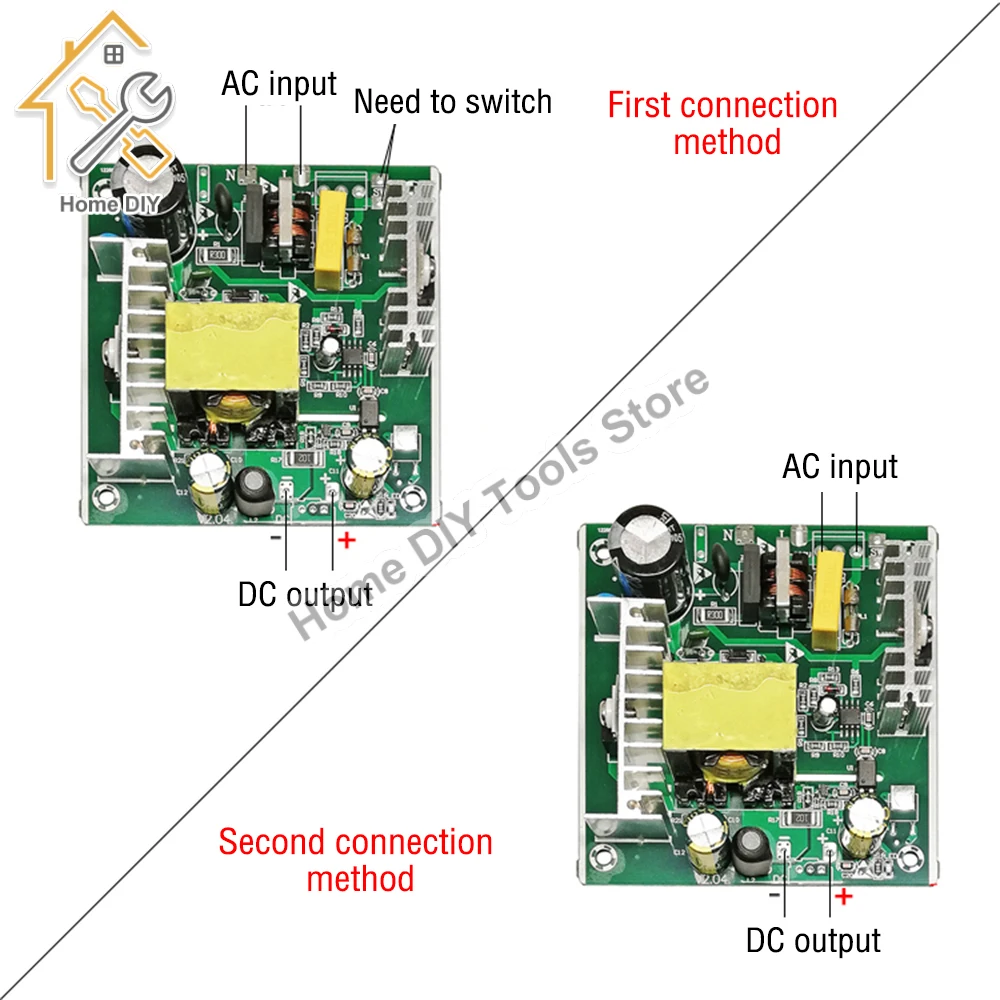 AC110-245V to DC24V 5A 120W Power Supply Isolated Switching Module T12 Soldering Station Power Board Overvoltage Protection