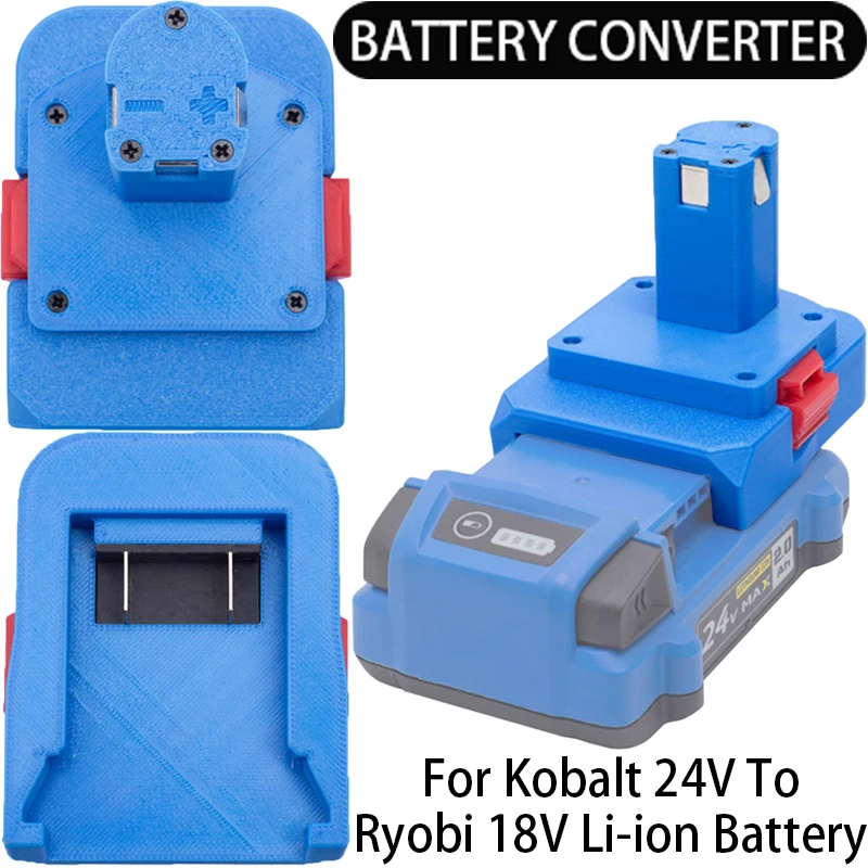 adaptador de bateria para ryobi one mais 18v li ion battery converter kobalt 24v li ion battery adapter acessorios para ferramentas eletricas 01