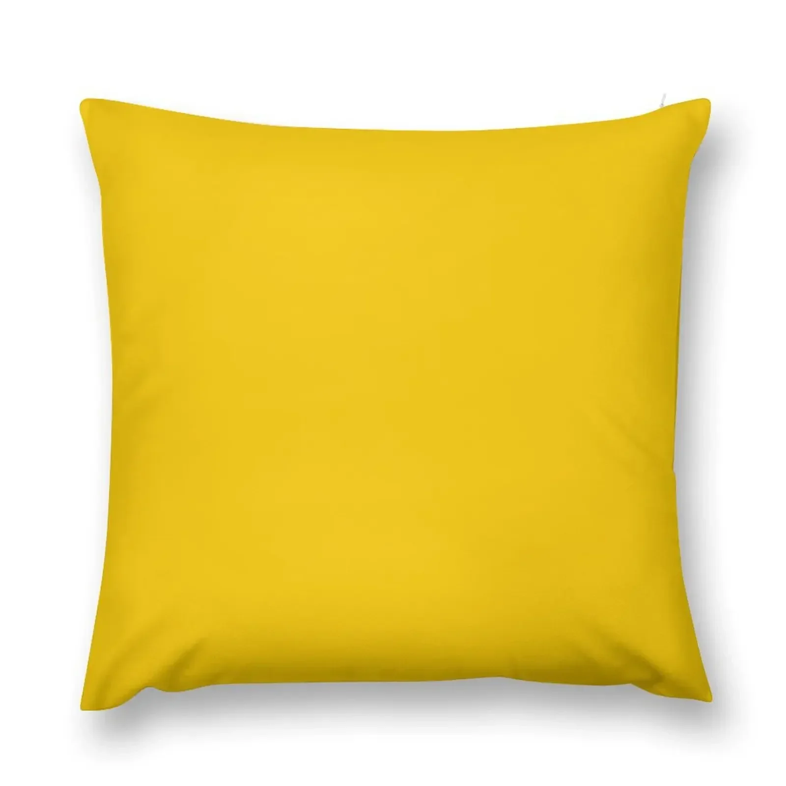 Canary Yellow, Solid Yellow Throw Pillow Pillow Cover pillows decor home Decorative Cushions For Living Room Pillowcases pillow