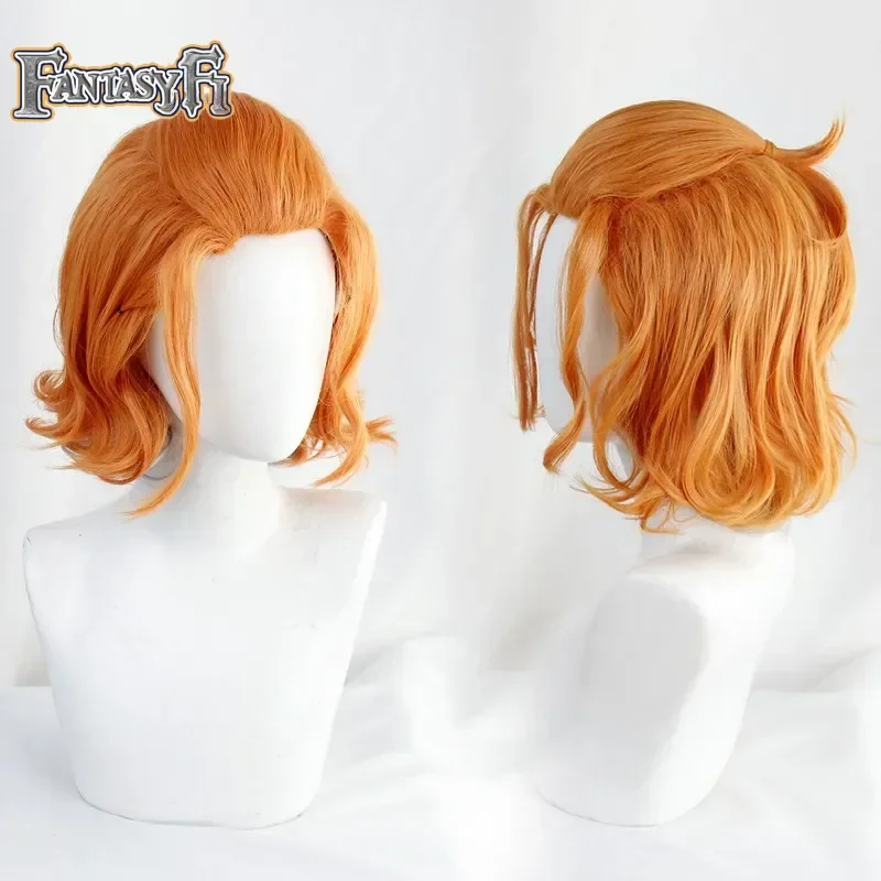 Twisted Wonderland Cater  Cosplay Wig Blue Long Curly Heat Resistant Synthetic Hair Halloween Carnival Party Roleplay