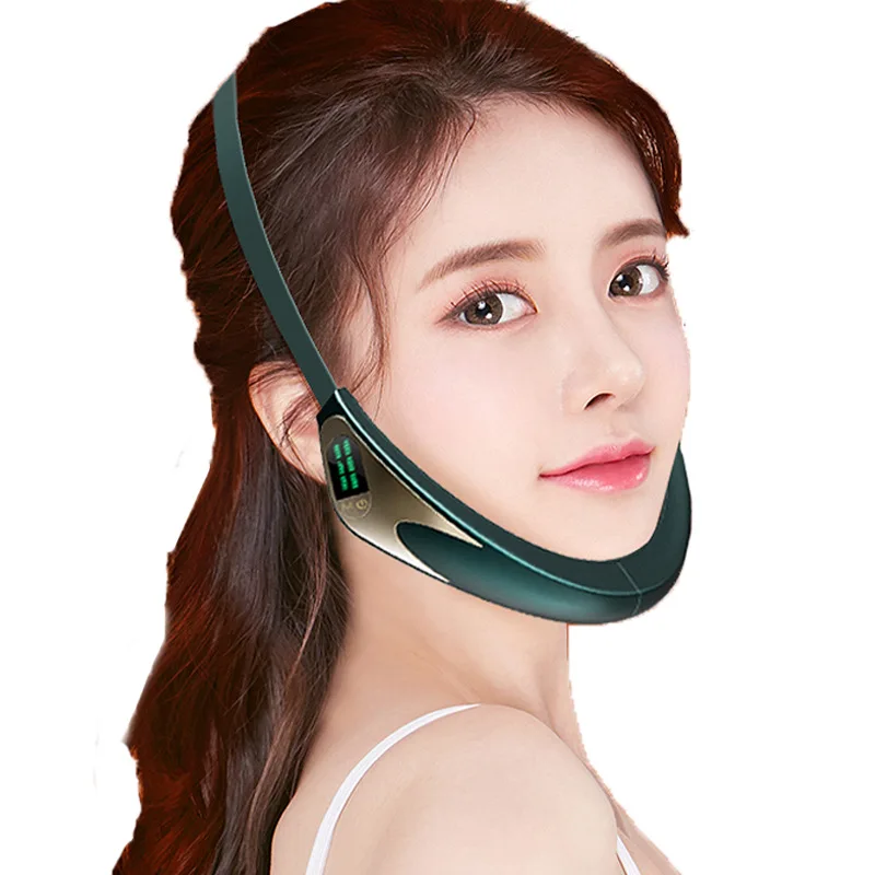 

Electric V Face Plastic Massager With Remote Control Neck Lift Anti-wrinkle Red Blue Light Double Chin Plastic Beauty Instrument