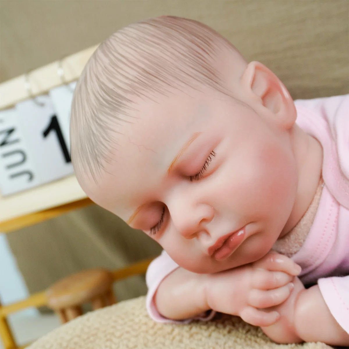 JOYORA 50CM Fashion Baby Doll Handmade Rebirth Doll 3D Skin Vivid High Quality Art Doll Cute Children'S Playmate Christmas Gift