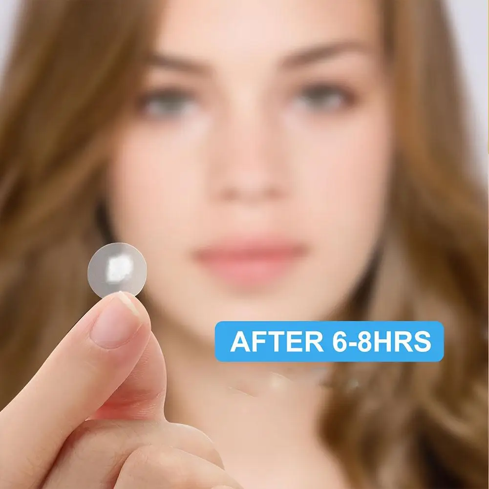 180/300/360/600 قطعة إزالة البثور غير المرئية الملونة مكافحة حب الشباب بقع الغروانية المائية علامات البقع المخفي ملصقات إصلاح الجمال #3
