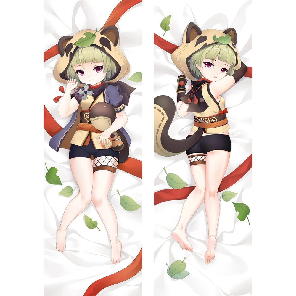 

Mujina Ninja Sayu Dakimakura Double-sided Hugging Body Pillow Case Otaku Bedding Pillow Cover Game Genshin Impact Cushion Cover