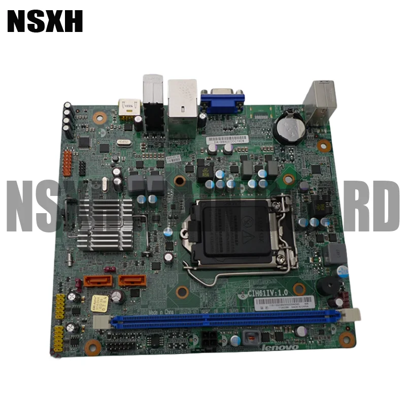 H520e Motherboard FRU 90004970 CIH61I V:0.3 H61H2-LT 100% Tested Fully Work