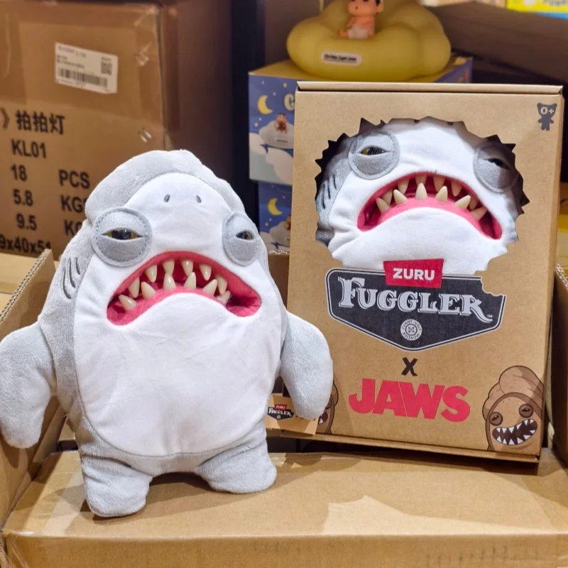 official-zuru-fuggler-x-jaws-50th-anniversary-collaboration-tooth-monster-funny-ugly-monster-plush-doll-decor-collect-toys-gifts