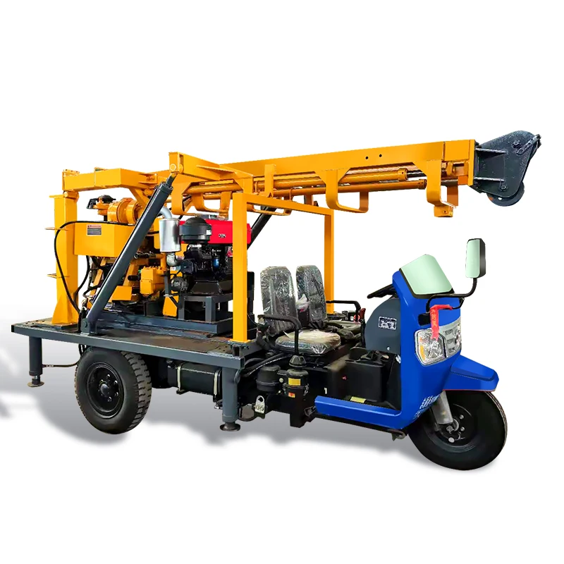 

Tricycle Water Rig 200m Innovative Compact Design Delivers Professional Drilling Capacity Anywhere