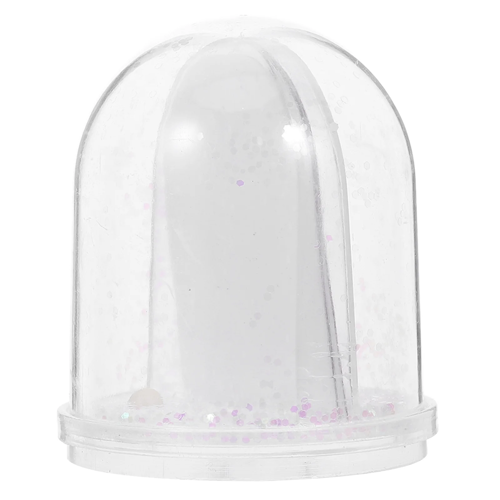 Kit Snow Globe Photo Frame Dome Other Plastic Products Clear Ornament Craft White Party Favors