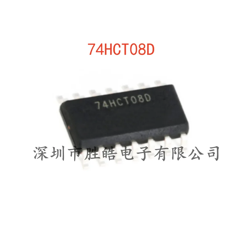 

(10PCS) NEW 74HCT08D , 653 Quad 2 Input with Door Logic Chip SOIC-14 74HCT08D Integrated Circuit