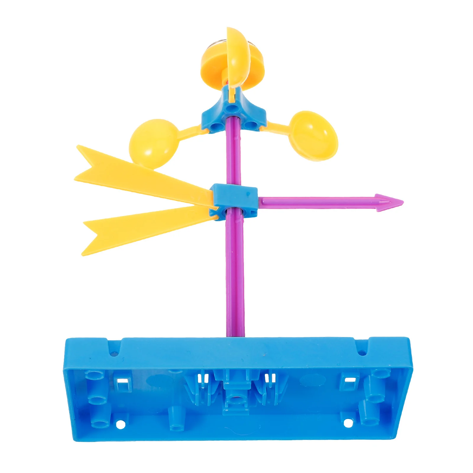 

1 комплект, 1 комплект, набор для научных экспериментов, детский сборочный стебель «сделай сам», детская игрушка-флюгер, обучающий проект, день рождения