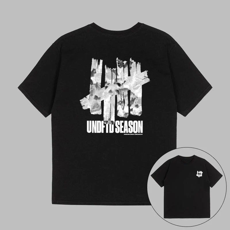 Y2k UN Summer DEFEATED New Short-sleeved T-shirt Men and Women All Match Couples Fashion Brand Casual Half Sleeve