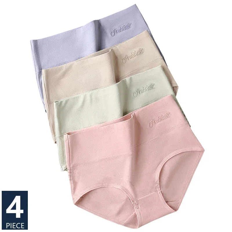 

High Waist Cotton Panties Women Underwear Body Shaper Soft Ladies Briefs Plus Size Sexy Panty Female Breathable Lingerie