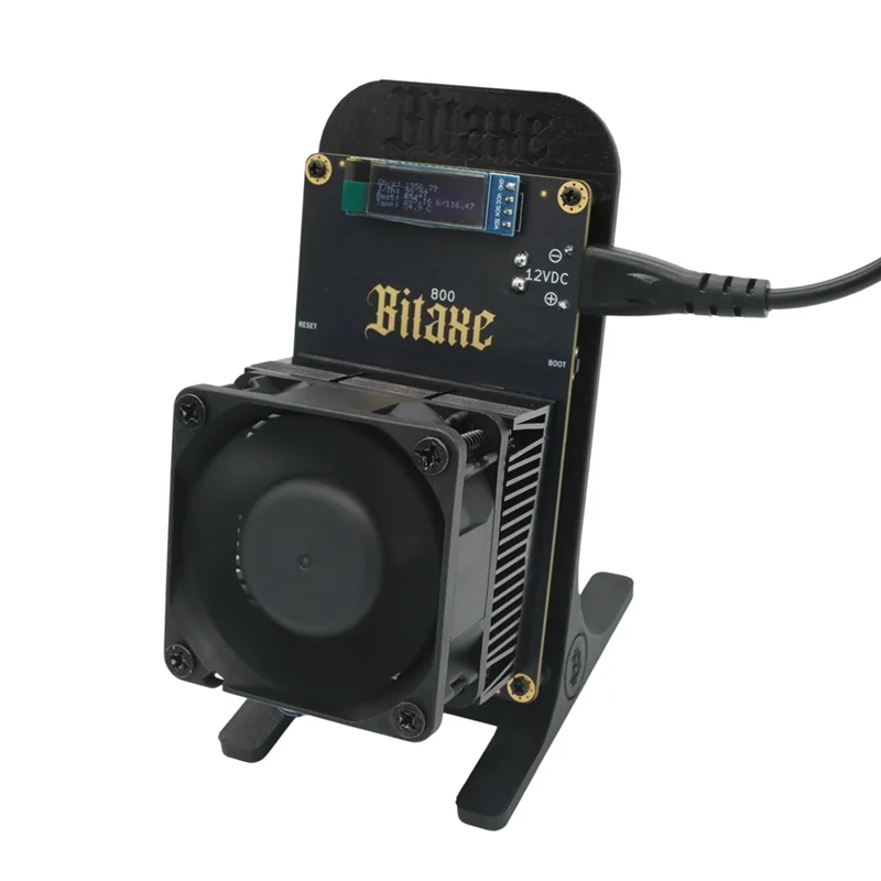Ingenious-Bitaxe GT800 Bitaxe 800 BTC Solo Miner 2.55TH/S Hashrate Hashter 2X BM1370 ASIC Chips مفتوح المصدر جهاز تعدين صامت