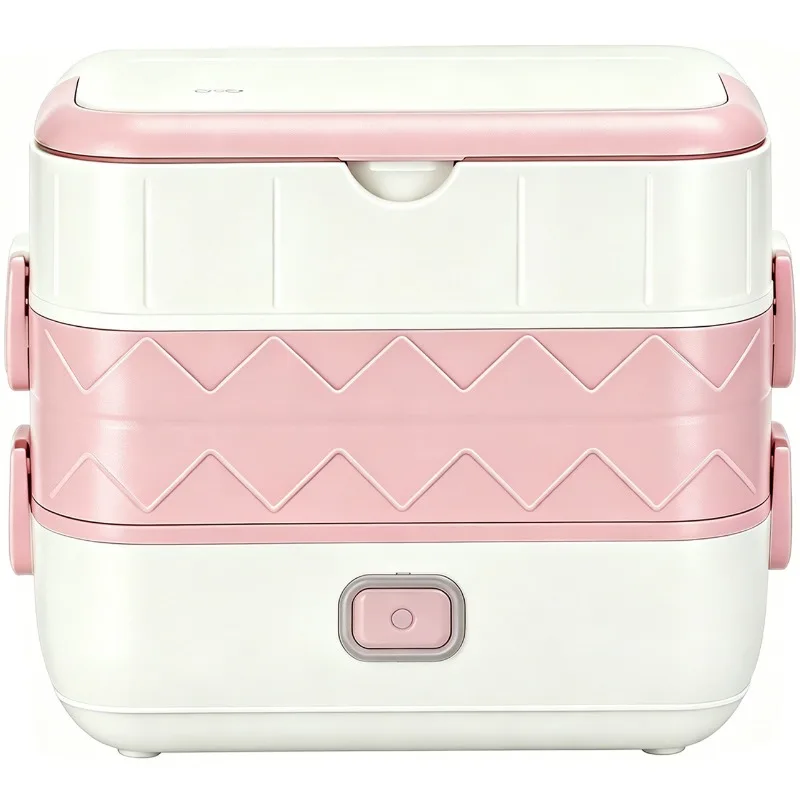 2026 Portable Electric Heating Double-layer Electric Lunch Box