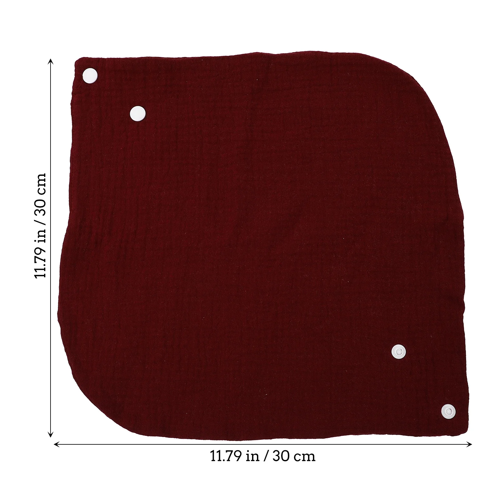 

4Pcs Comfortable Baby Cotton Bib Kids Drool Towels Soft Infant Eating Burp Cloths Easy Clean Portable Cotton Bib